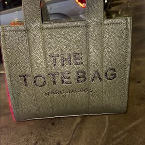 Marc Jacobs army green Tote Bag